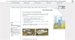 Desktop Screenshot of kraeuter-mix.de